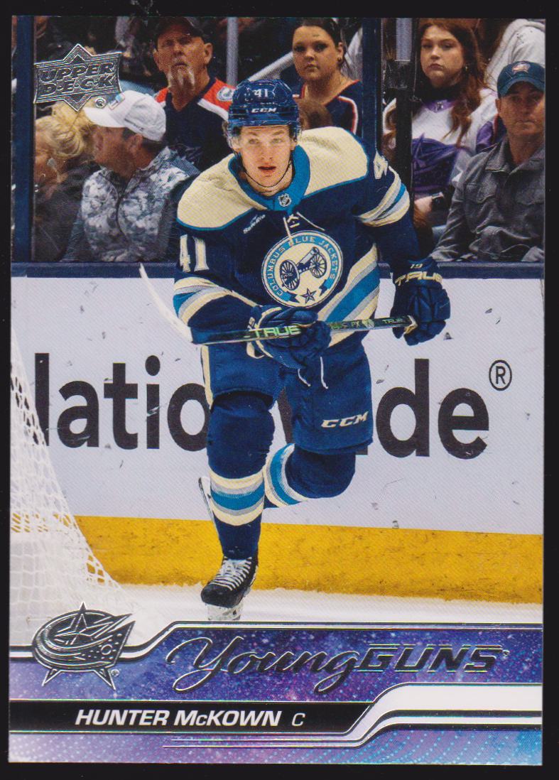 (image for) 2023-24 Upper Deck #231 Hunter McKown Young Guns RC