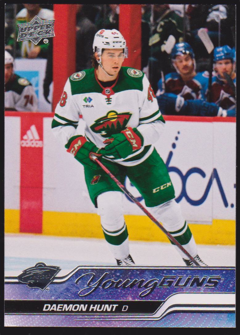(image for) 2023-24 Upper Deck #494 Daemon Hunt Young Guns RC