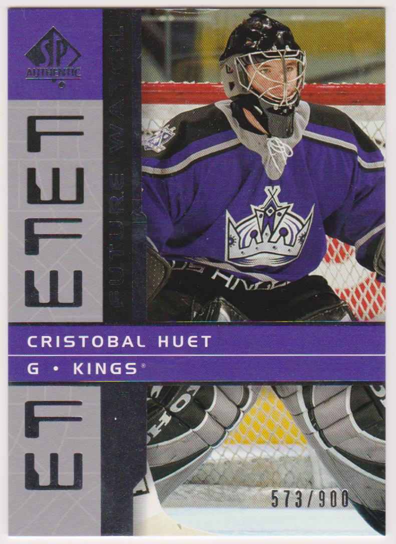 (image for) 2002-03 SP Authentic #217 Cristobal Huet RC 573/900