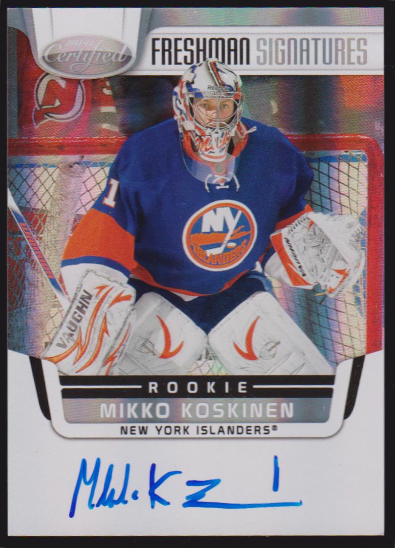 (image for) 2011-12 Certified #183 Mikko Koskinen AUTO RC