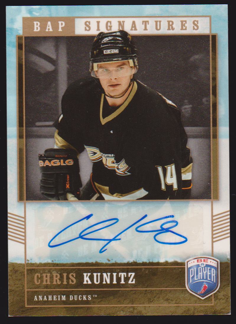 (image for) 2006-07 Be A Player Signatures #CK Chris Kunitz