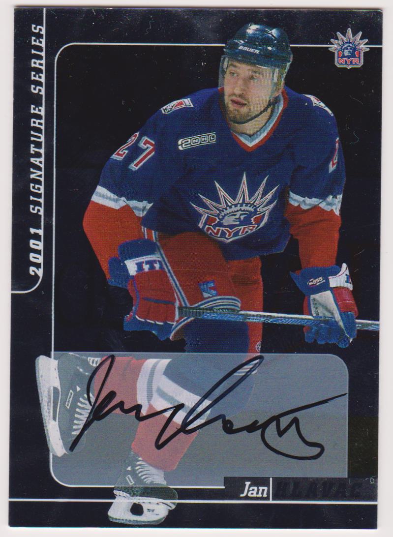 2000-01 BAP Signature Series Autographs #147 Jan Hlavac (image for) 2000-01 BAP Signature Series Autographs #147 Jan Hlavac