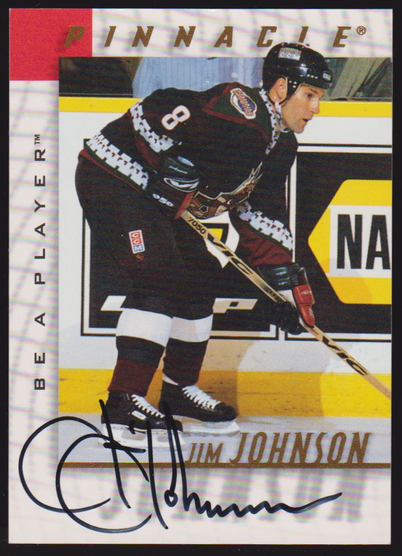 (image for) 1997-98 Be A Player Autographs #104 Jim Johnson