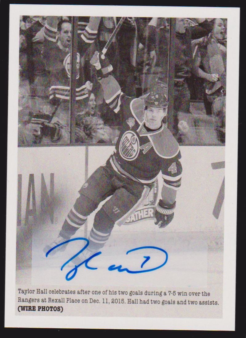 (image for) 2015-16 Upper Deck Portfolio Autographs #267 Taylor Hall
