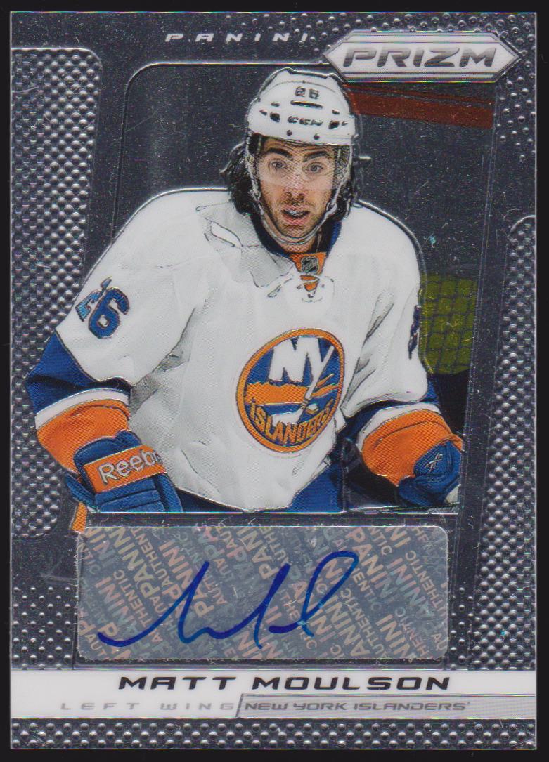 2013-14 Panini Prizm Autographs #AMM2 Matt Moulson (image for) 2013-14 Panini Prizm Autographs #AMM2 Matt Moulson