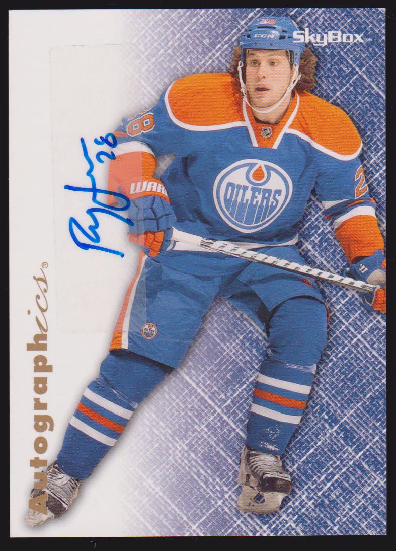 2012-13 Fleer Retro Autographics 1996-97 #96RJ Ryan Jones AUTO (image for) 2012-13 Fleer Retro Autographics 1996-97 #96RJ Ryan Jones AUTO