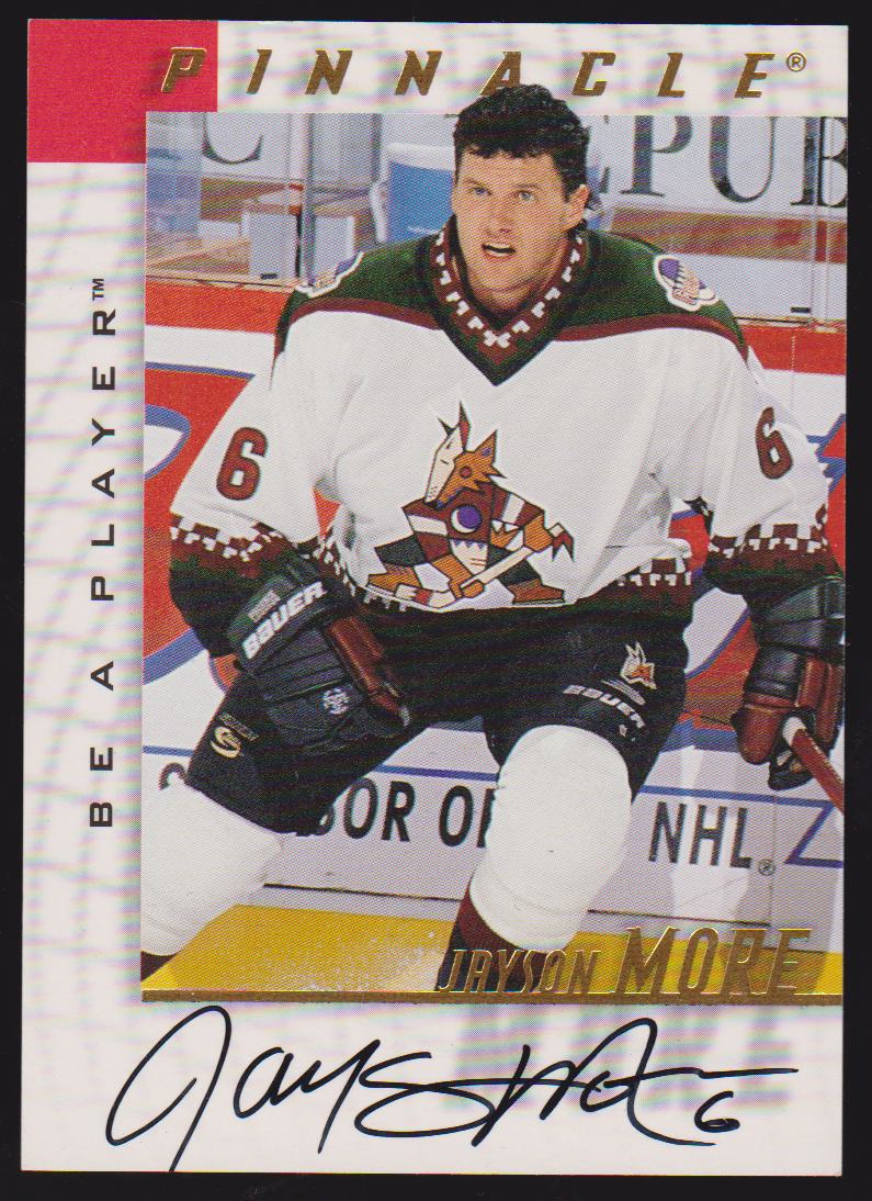 (image for) 1997-98 Be A Player Autographs #70 Jayson More