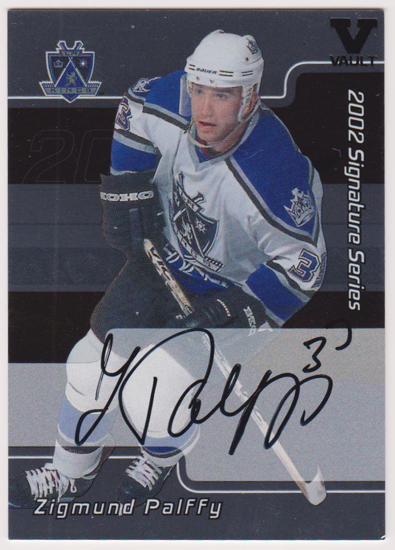 2001-02 BAP Signature Series Autographs #LZP Zigmund Palffy SP (image for) 2001-02 BAP Signature Series Autographs #LZP Zigmund Palffy SP