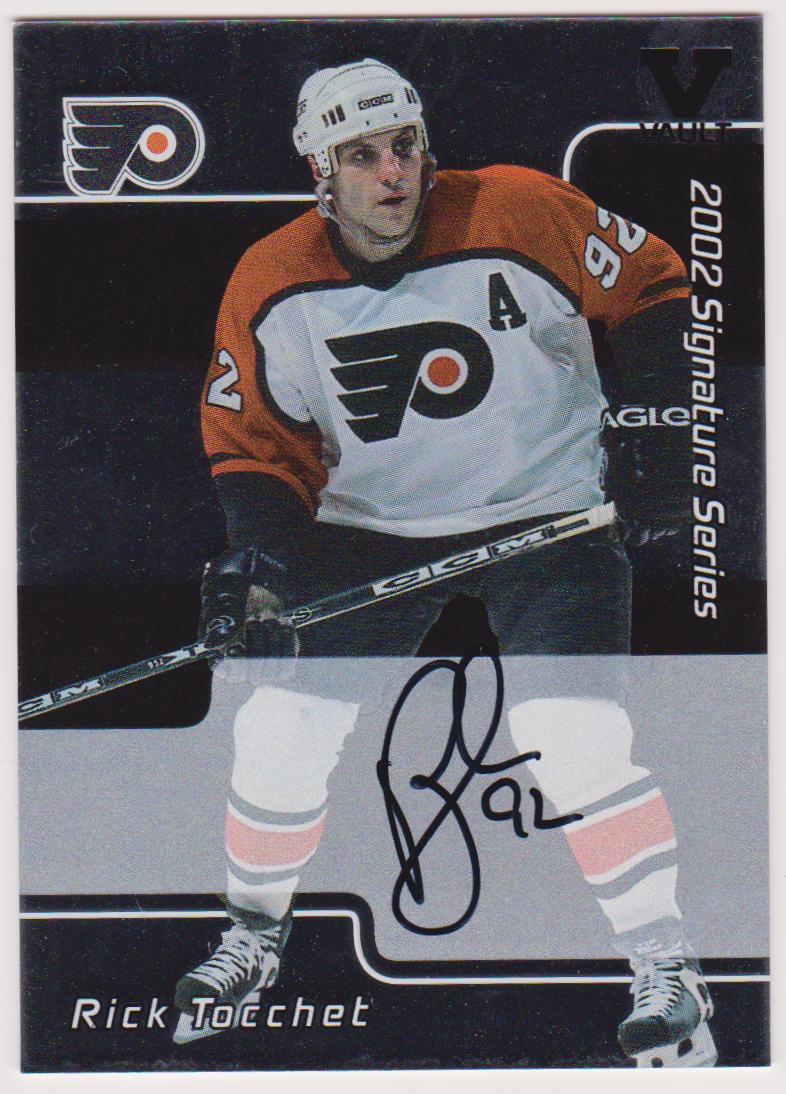 2001-02 BAP Signature Series Autographs #141 Rick Tocchet (image for) 2001-02 BAP Signature Series Autographs #141 Rick Tocchet