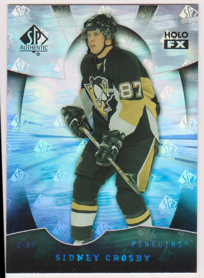 (image for) 2008-09 SP Authentic Holoview FX #FX75 Sidney Crosby
