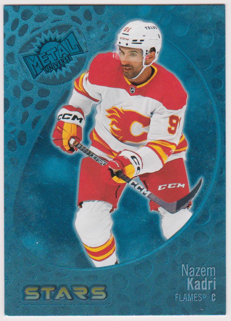 2022-23 Metal Universe Blue Spectrum FX #108 Nazem Kadri - Stars (image for) 2022-23 Metal Universe Blue Spectrum FX #108 Nazem Kadri - Stars