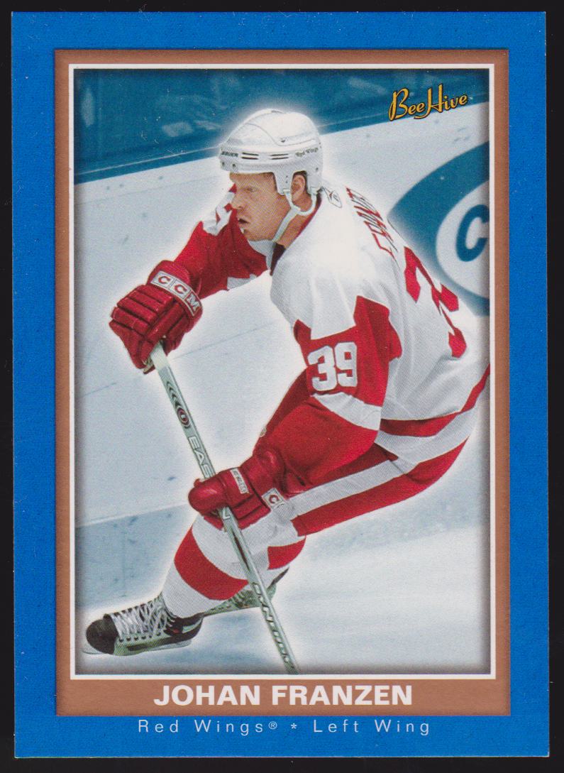 2005-06 Beehive Blue #127 Johan Franzen RC Year (image for) 2005-06 Beehive Blue #127 Johan Franzen RC Year