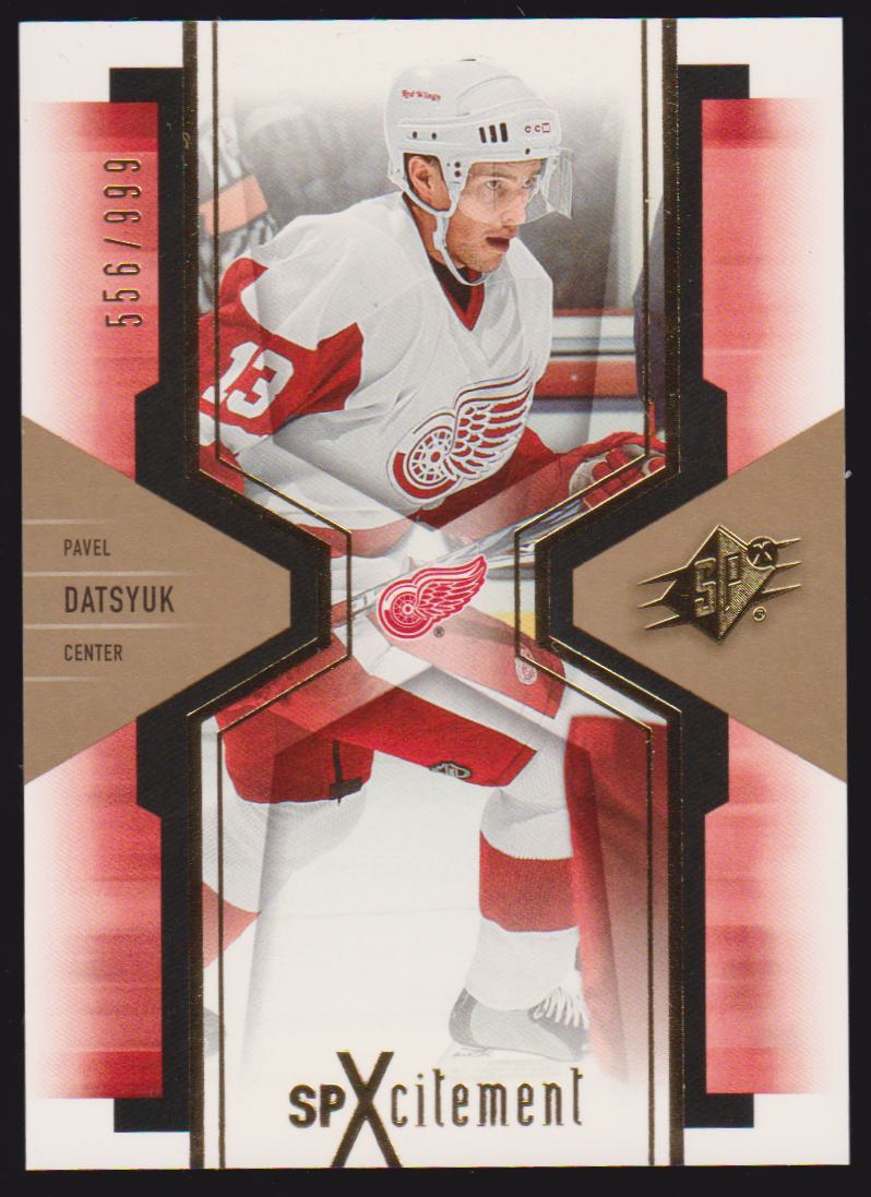 (image for) 2006-07 SPx SPxcitement #X35 Pavel Datsyuk 556/999