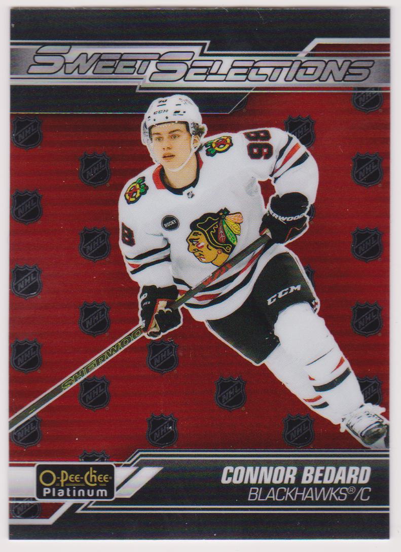 (image for) 2023-24 O-Pee-Chee Platinum Sweet Selections #SS9 Connor Bedard - RC Year