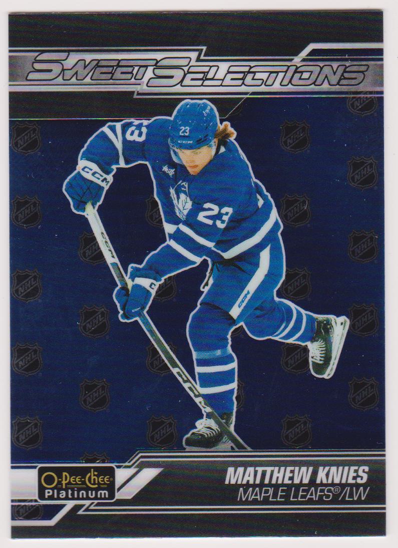 (image for) 2023-24 O-Pee-Chee Platinum Sweet Selections #SS4 Matthew Knies - RC Year