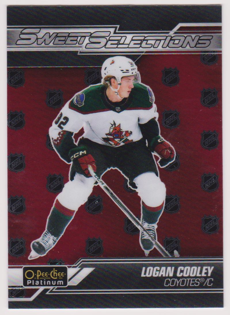 (image for) 2023-24 O-Pee-Chee Platinum Sweet Selections #SS11 Logan Cooley - RC Year