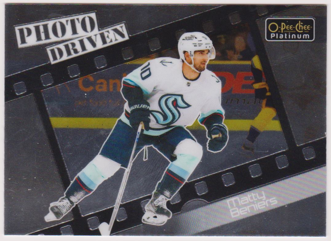 (image for) 2023-24 O-Pee-Chee Platinum Photo Driven #PD14 Matty Beniers
