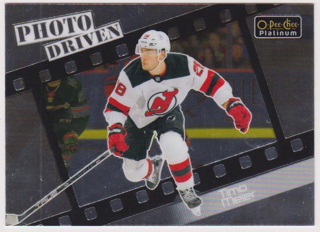 (image for) 2023-24 O-Pee-Chee Platinum Photo Driven #PD5 Timo Meier