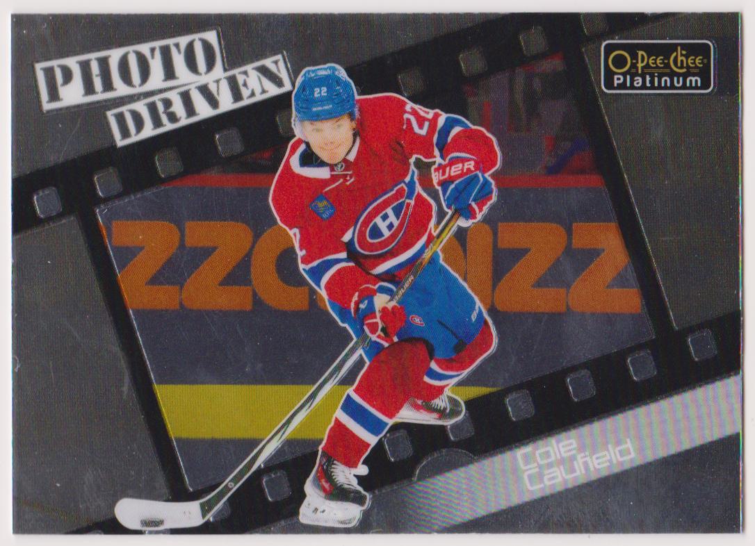(image for) 2023-24 O-Pee-Chee Platinum Photo Driven #PD8 Cole Caufield