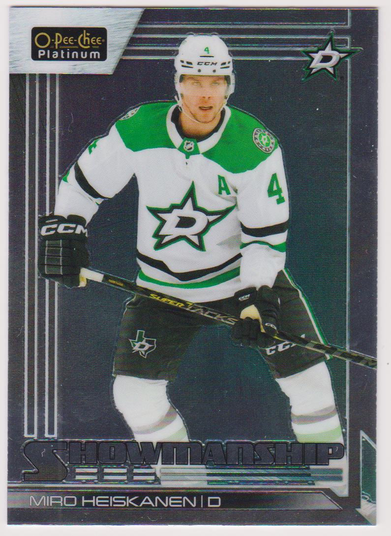 2023-24 O-Pee-Chee Platinum Showmanship #S13 Miro Heiskanen (image for) 2023-24 O-Pee-Chee Platinum Showmanship #S13 Miro Heiskanen