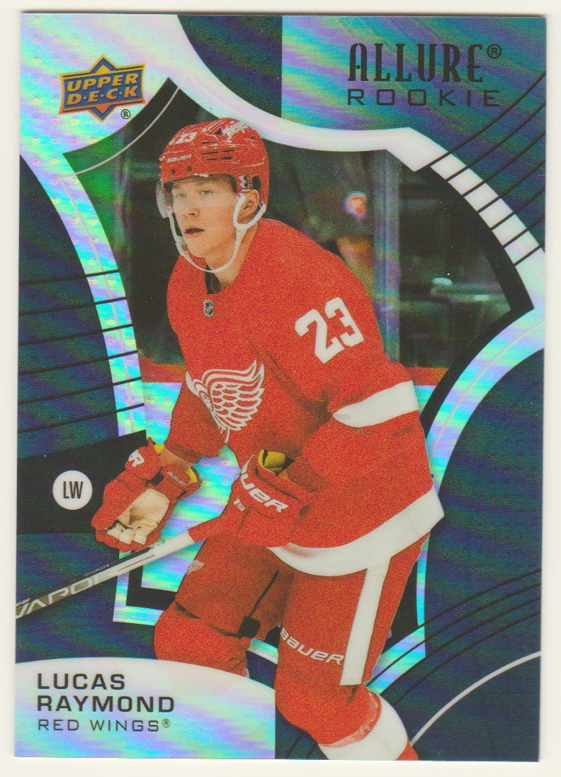 (image for) 2021-22 Upper Deck Allure Black Rainbow #109 Lucas Raymond - RC Year