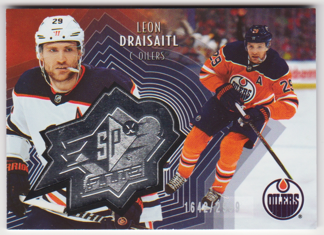 (image for) 2021-22 Upper Deck SPx Finite #SF20 Leon Draisaitl 1642/2999