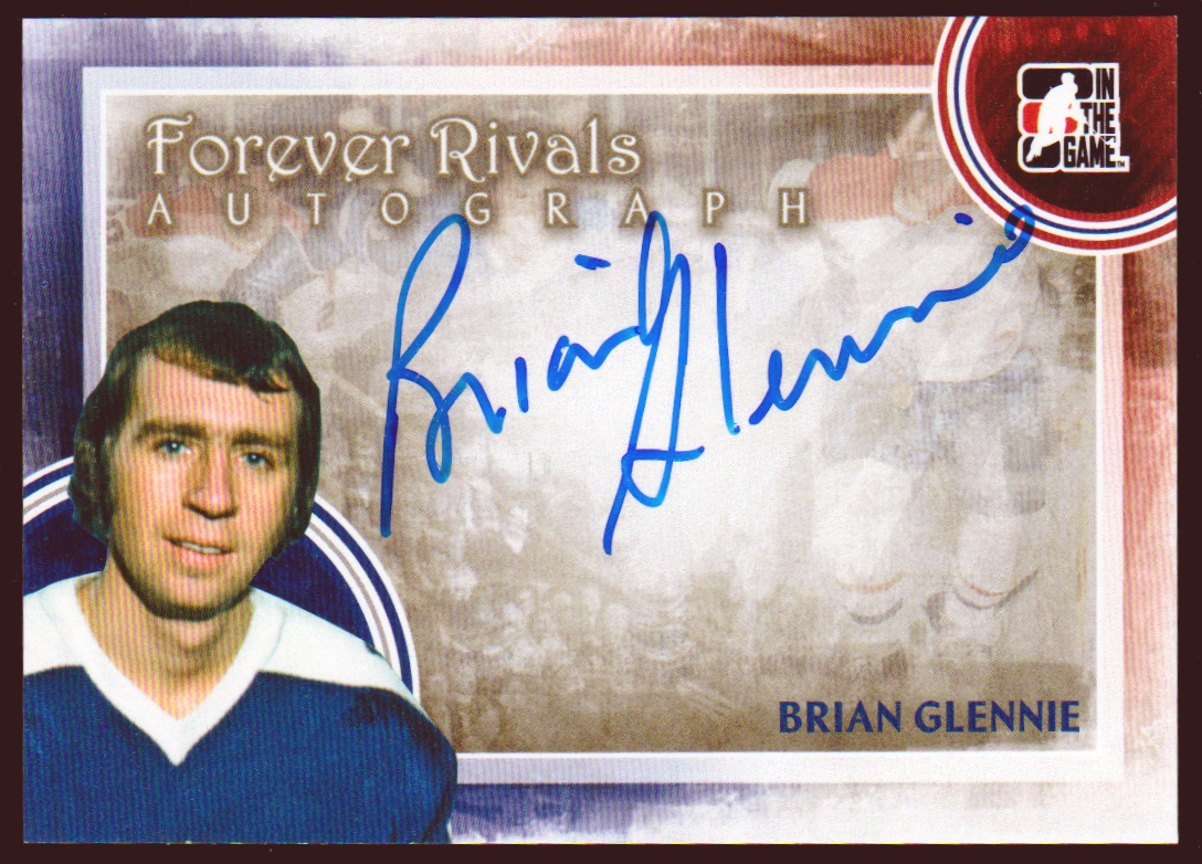 (image for) 2012-13 ITG Forever Rivals Autographs #ABG Brian Glennie