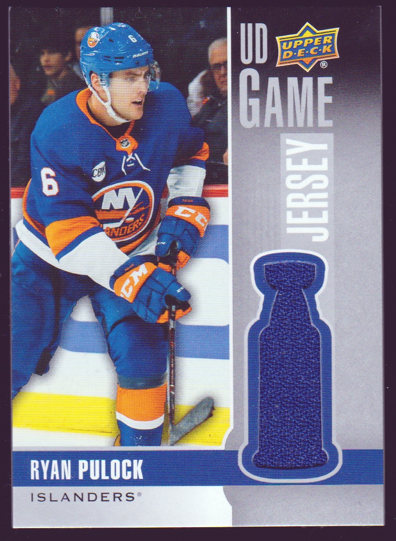 (image for) 2019-20 Upper Deck Game Jerseys #GJRP Ryan Pulock