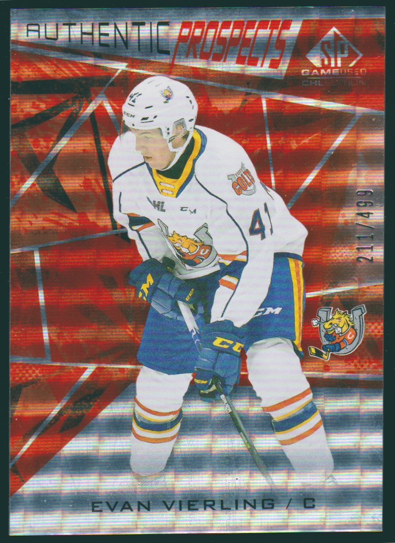 (image for) 2021-22 SP Game Used CHL Orange #61 Evan Vierling