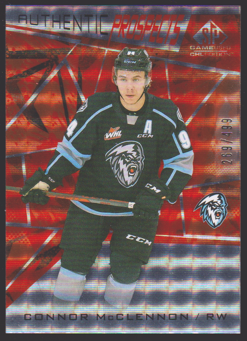 (image for) 2021-22 SP Game Used CHL Orange #13 Connor McClennon