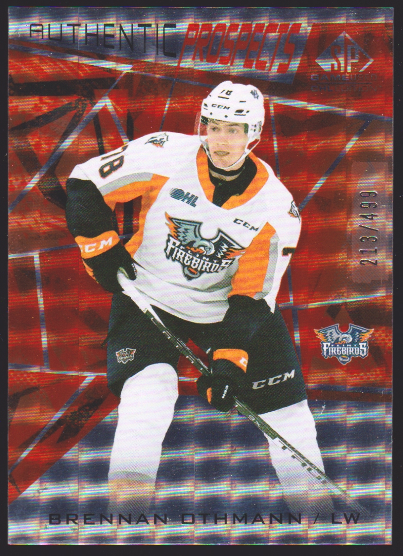 (image for) 2021-22 SP Game Used CHL Orange #47 Brennan Othmann