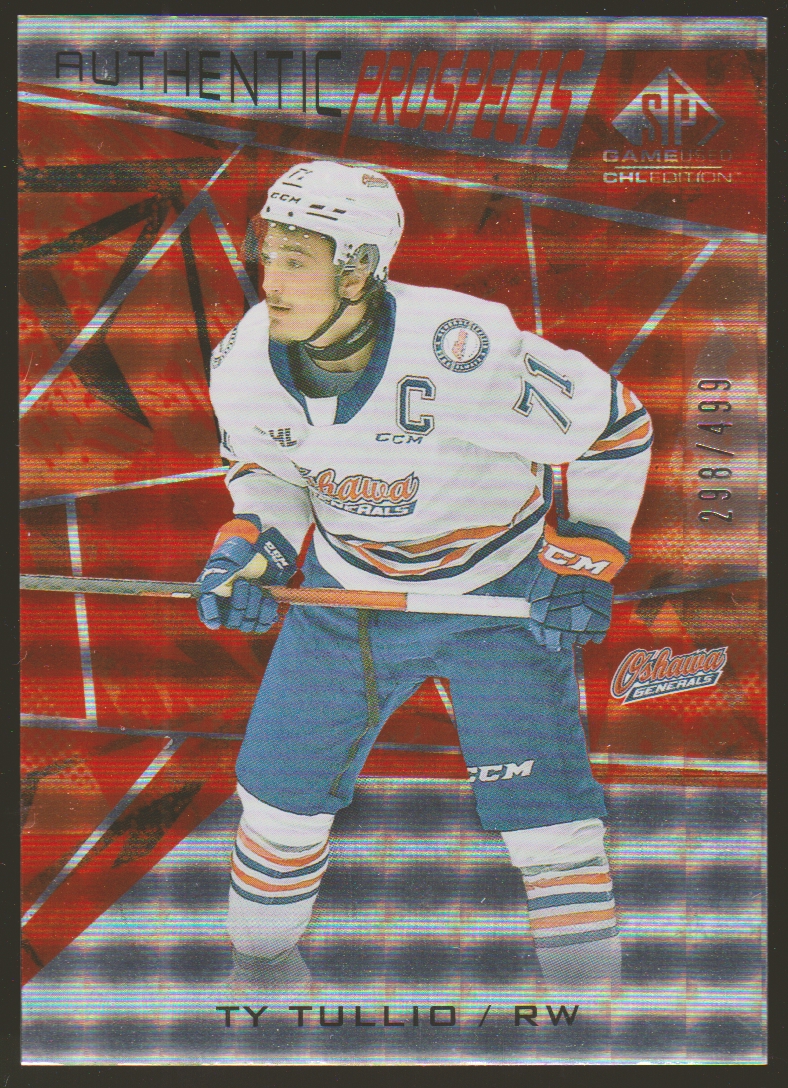 (image for) 2021-22 SP Game Used CHL Orange #23 Tyler Tullio