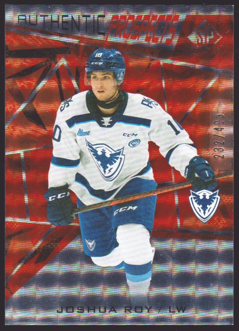 (image for) 2021-22 SP Game Used CHL Orange #35 Joshua Roy