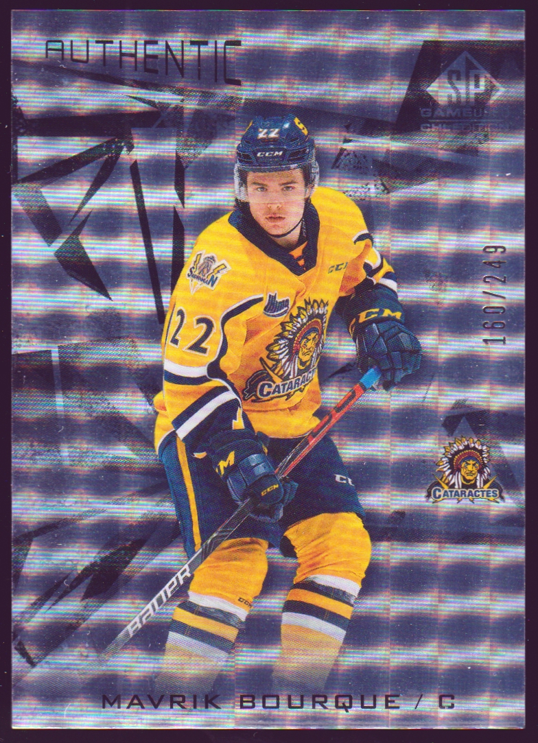 (image for) 2021-22 SP Game Used CHL Silver #39 Mavrik Bourque