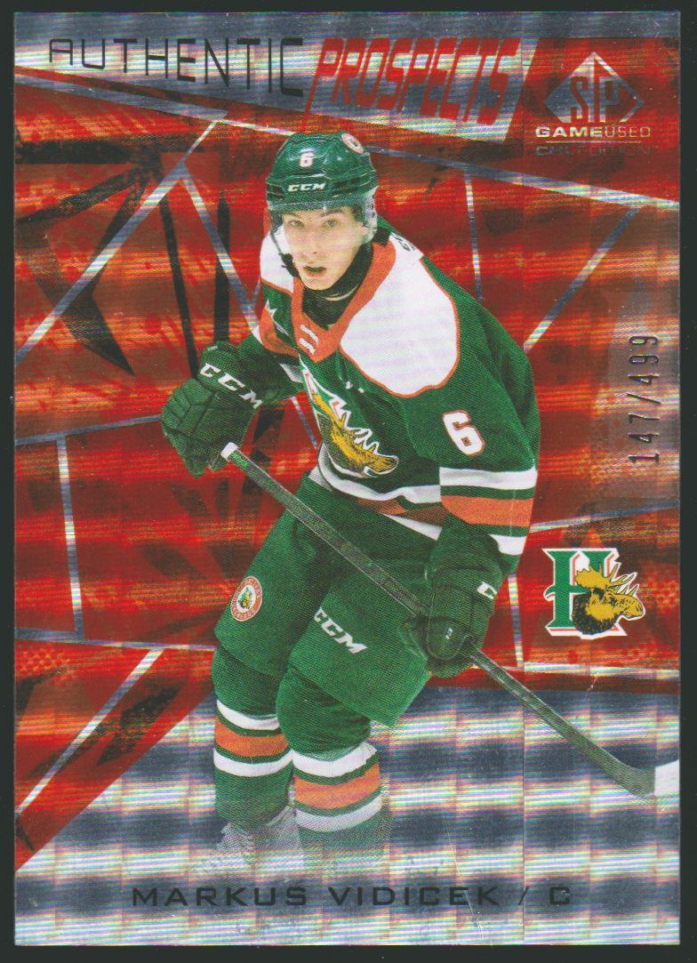 (image for) 2021-22 SP Game Used CHL Orange #12 Markus Vidicek