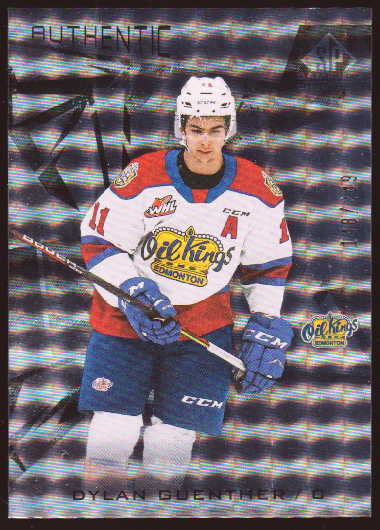 (image for) 2021-22 SP Game Used CHL Silver #18 Dylan Guenther