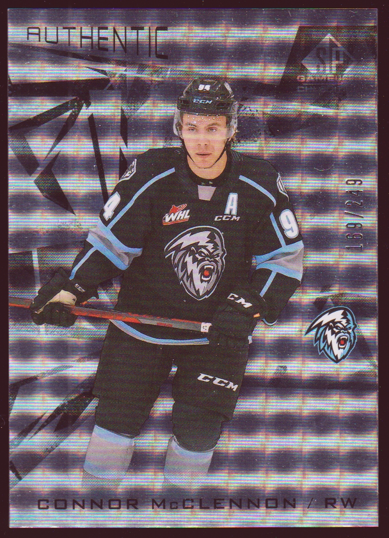 (image for) 2021-22 SP Game Used CHL Silver #13 Connor McClennon