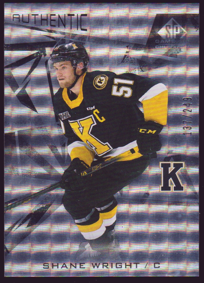 (image for) 2021-22 SP Game Used CHL Silver #1 Shane Wright