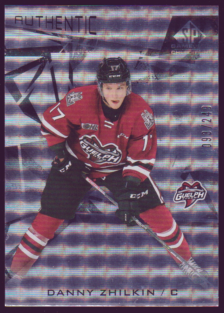 (image for) 2021-22 SP Game Used CHL Silver #53 Danny Zhilkin