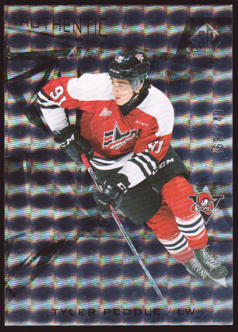 (image for) 2021-22 SP Game Used CHL Silver #28 Tyler Peddle