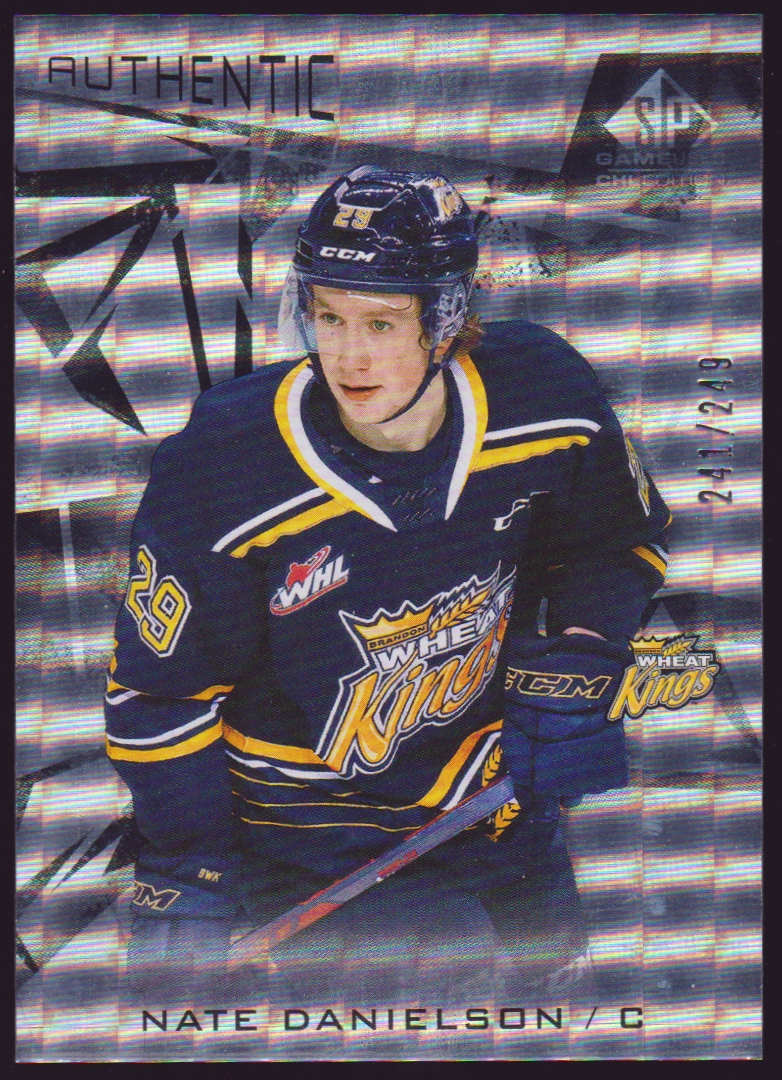 (image for) 2021-22 SP Game Used CHL Silver #31 Nate Danielson