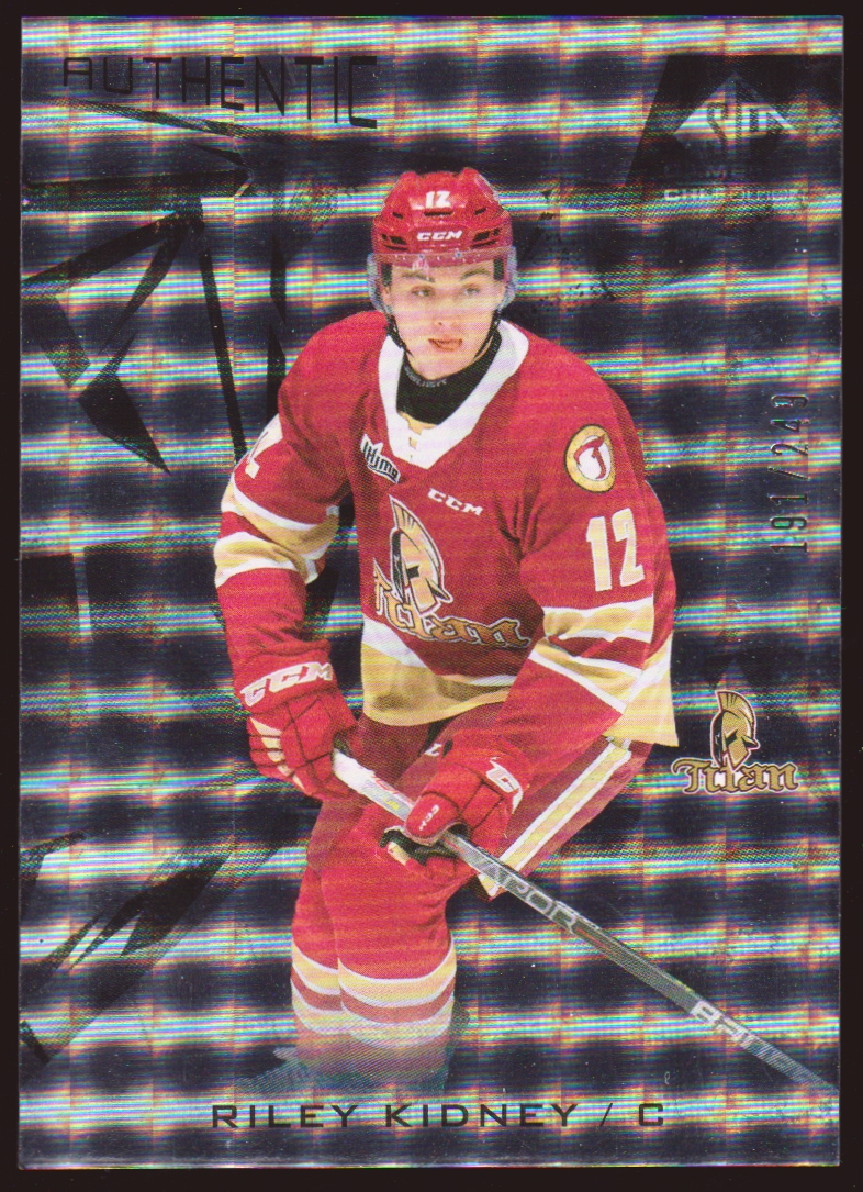 (image for) 2021-22 SP Game Used CHL Silver #6 Riley Kidney