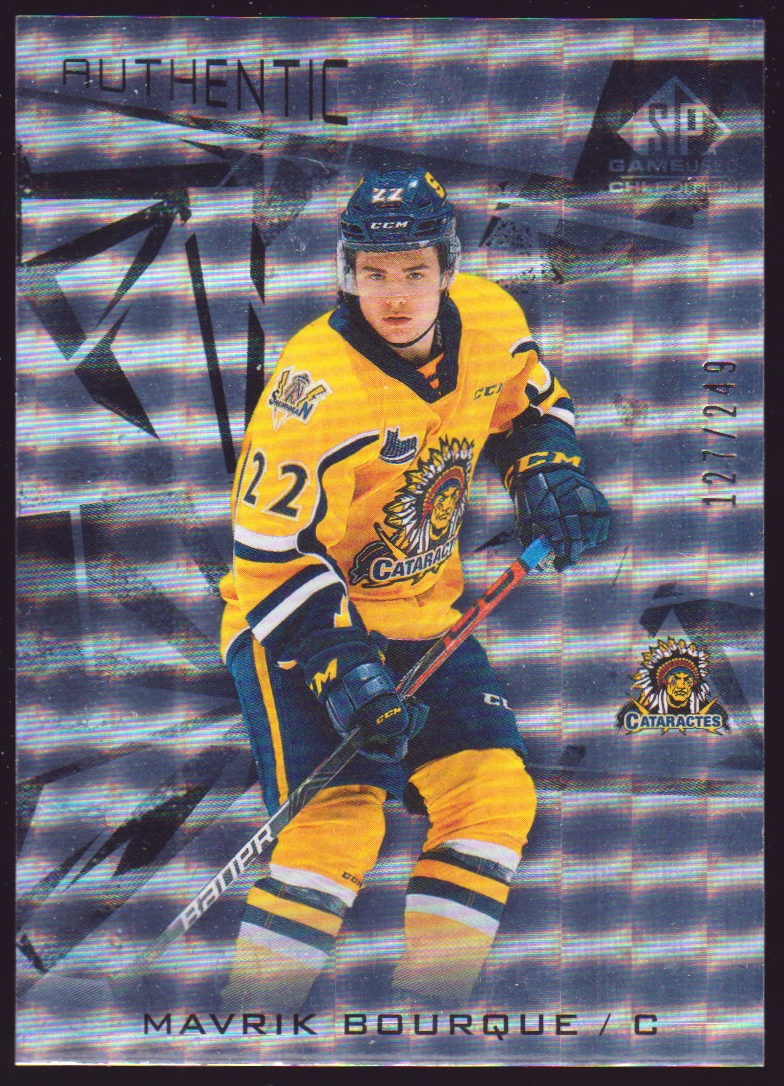 (image for) 2021-22 SP Game Used CHL Silver #39 Mavrik Bourque