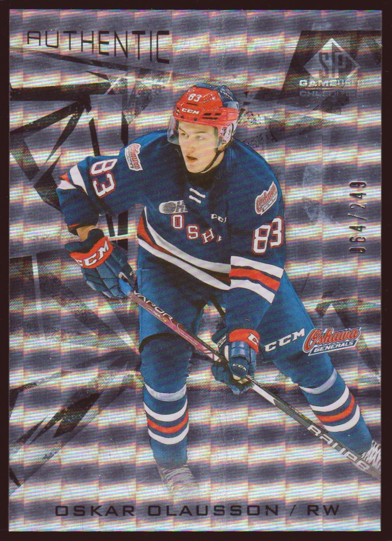 (image for) 2021-22 SP Game Used CHL Silver #11 Oskar Olausson