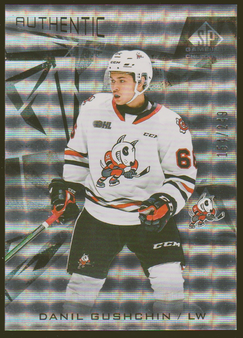 (image for) 2021-22 SP Game Used CHL Silver #3 Danil Gushchin