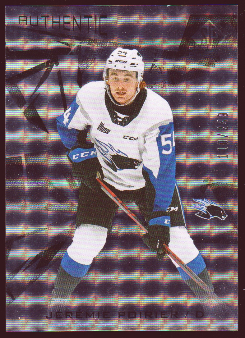 (image for) 2021-22 SP Game Used CHL Silver #57 Jeremie Poirier
