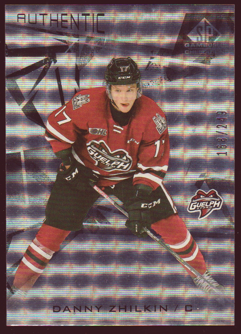 (image for) 2021-22 SP Game Used CHL Silver #53 Danny Zhilkin