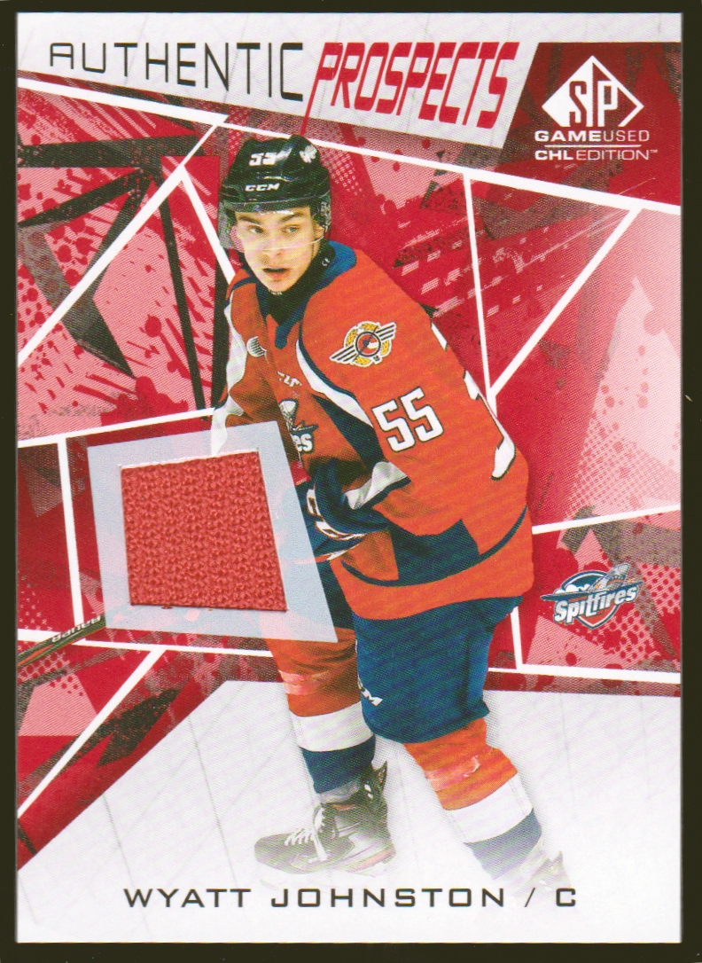 (image for) 2021-22 SP Game Used CHL Jerseys Red #26 Wyatt Johnston