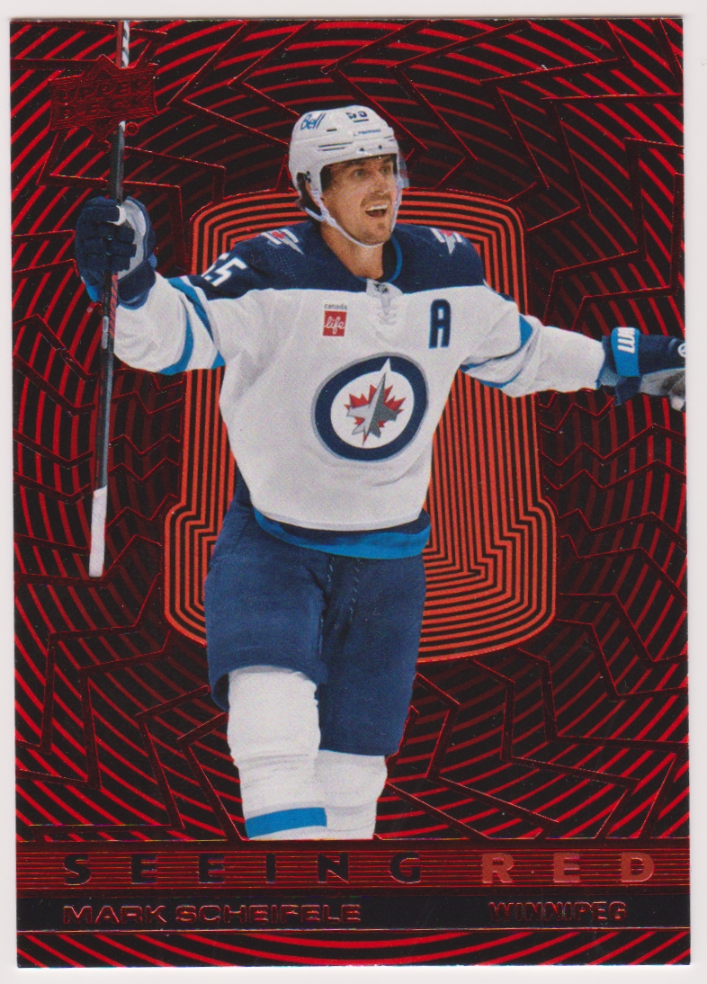 (image for) 2023-24 Upper Deck Seeing Red #SR7 Mark Scheifele