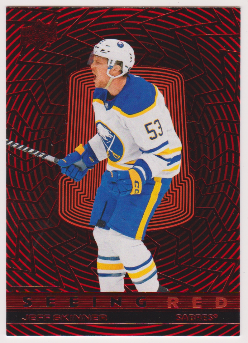 (image for) 2023-24 Upper Deck Seeing Red #SR100 Jeff Skinner
